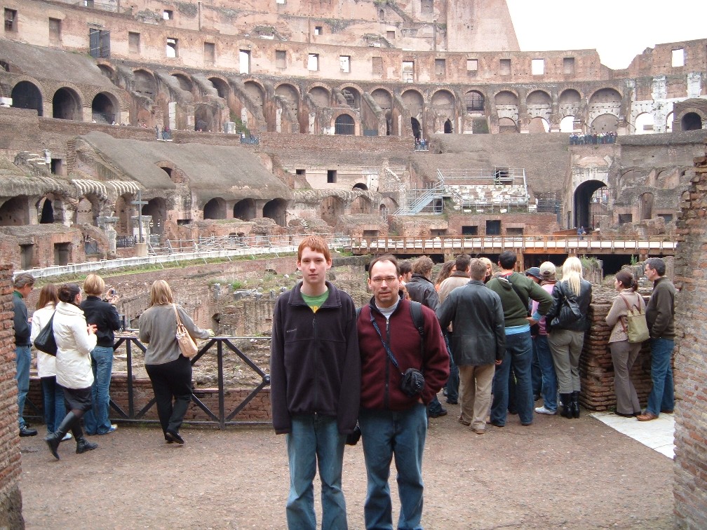 Me and My Dad at the Coliseum